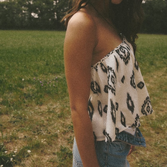 Zara limited edition bohemian cotton crop top - Picture 5 of 10